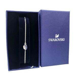 NEW Swarovski Ginger Disc Chain Slide Bracelet 5548070